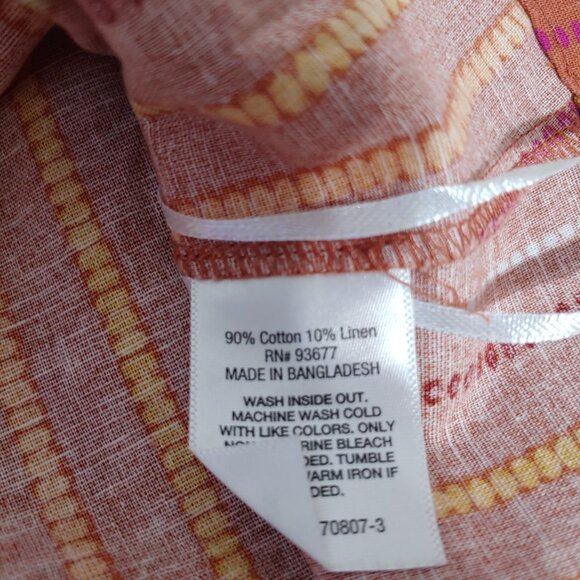 A.n.a. Cropped Tank Tops Cotton Double Gauze and Cotton/Linen Blend Set of 2 - Picture 11 of 12